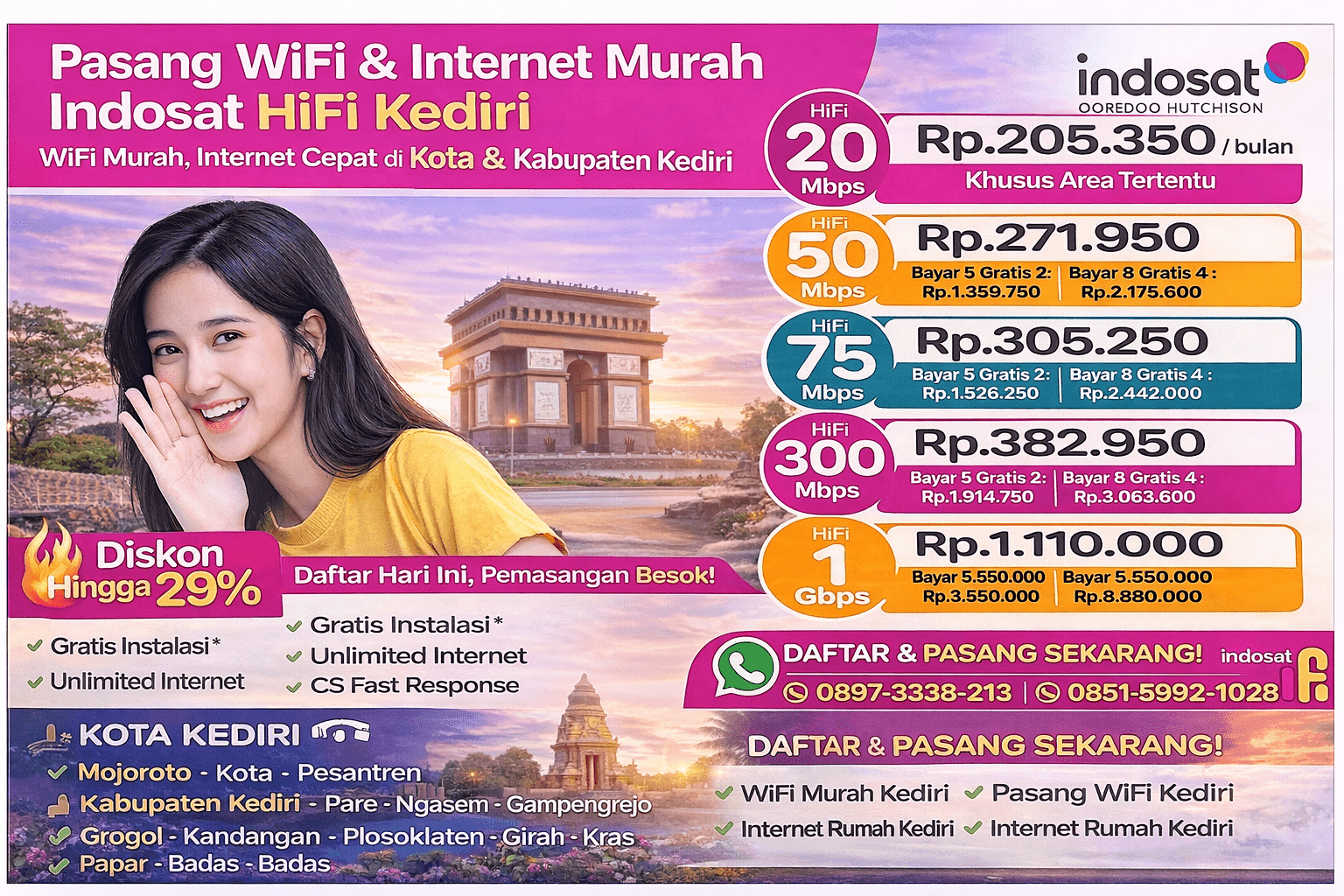 Indosat Hifi Kediri Mnc Play