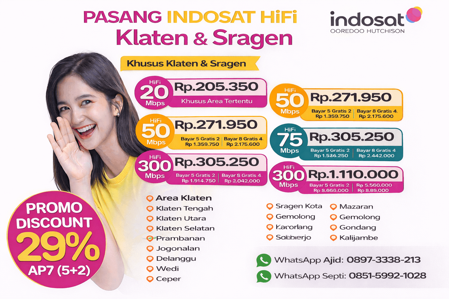 Indosat Hifi Klaten Sragen