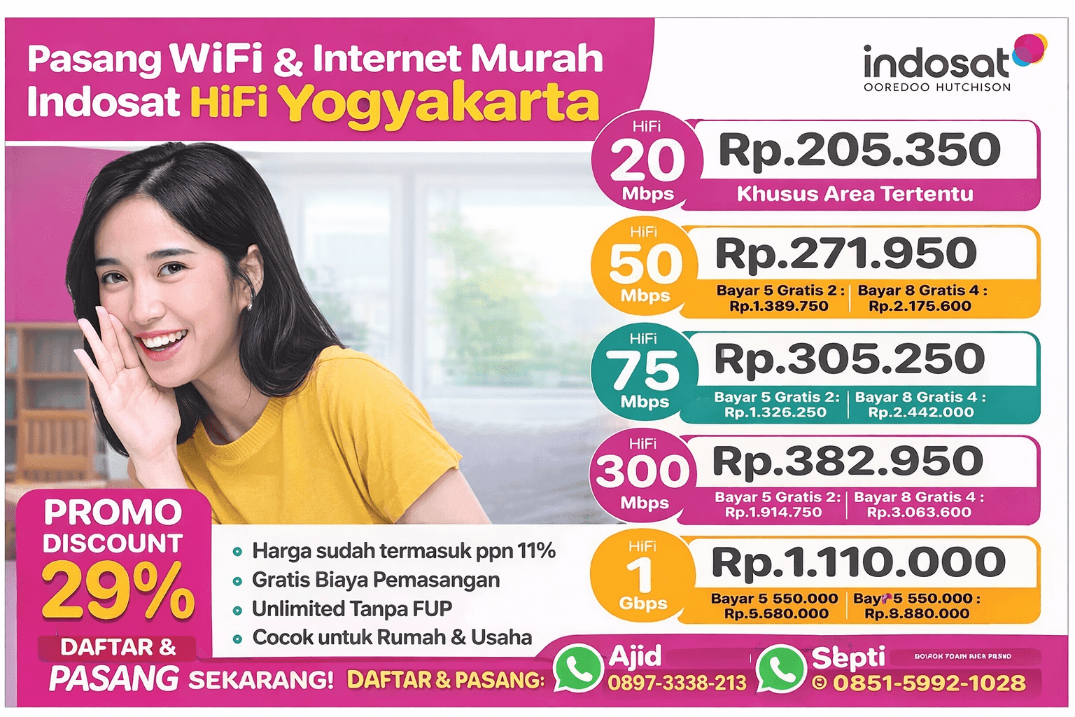 Indosat Hifi Yogyakarta mnc play