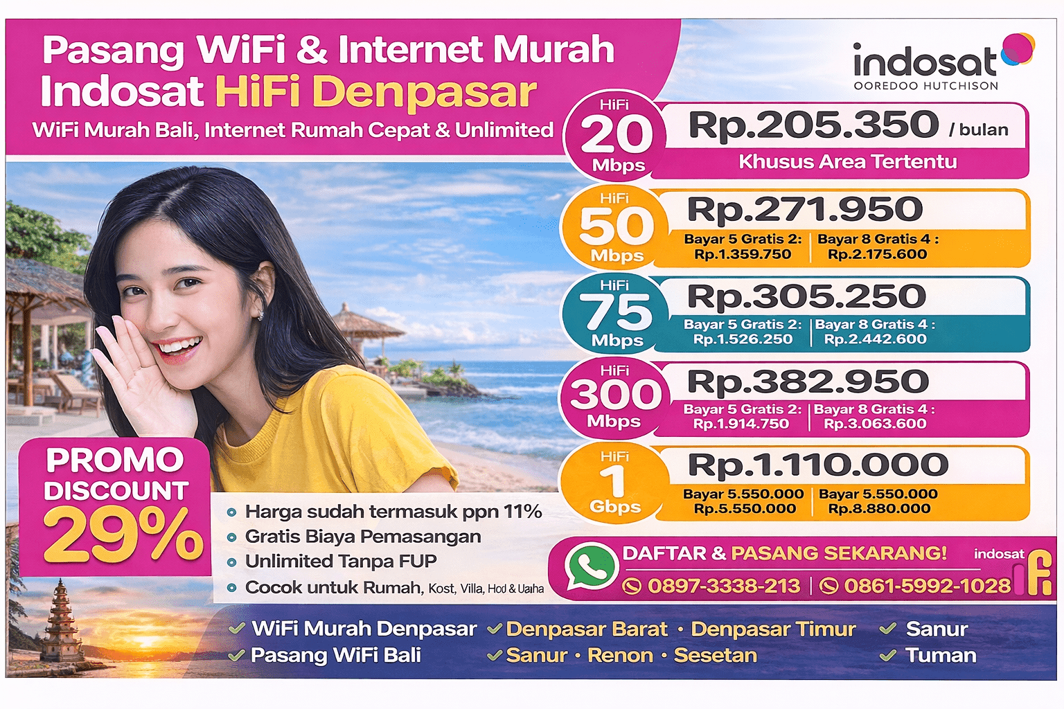 Indosat HiFi Denpasar