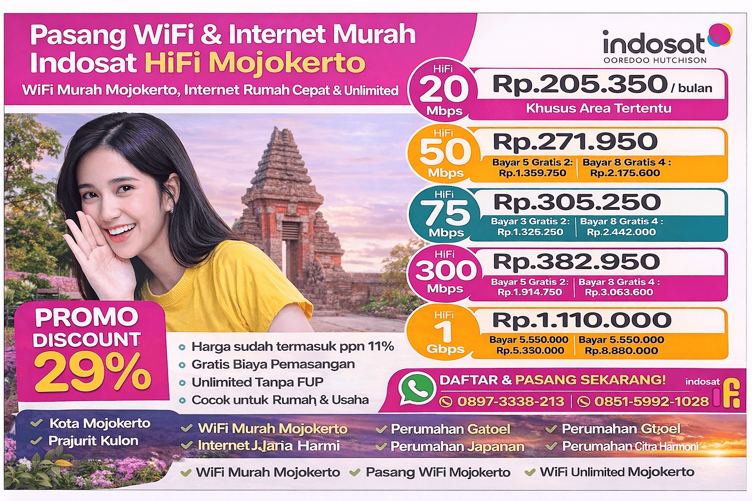Indosat Hifi Mojokerto MNC PLay