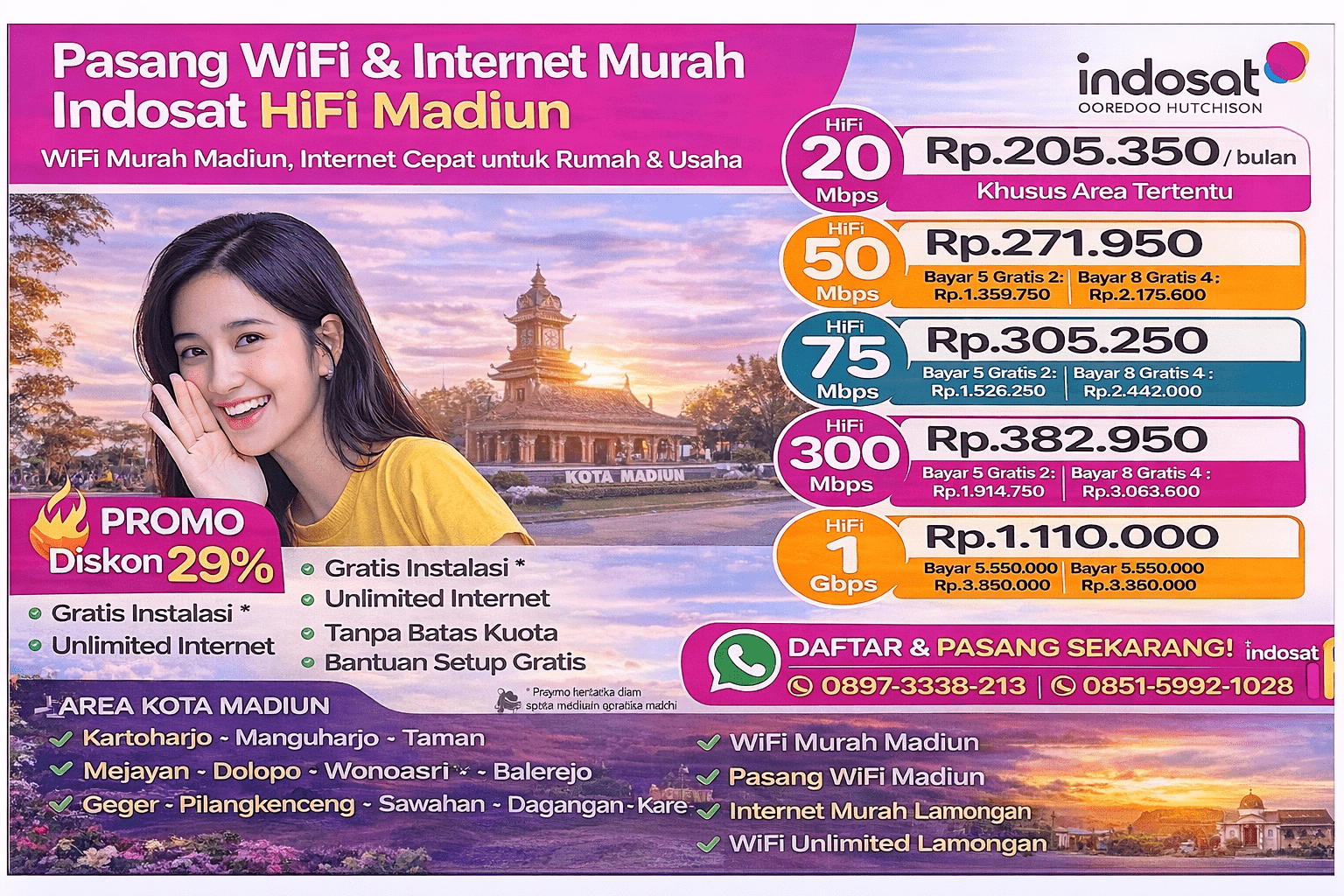 Indosat Hifi Madiun