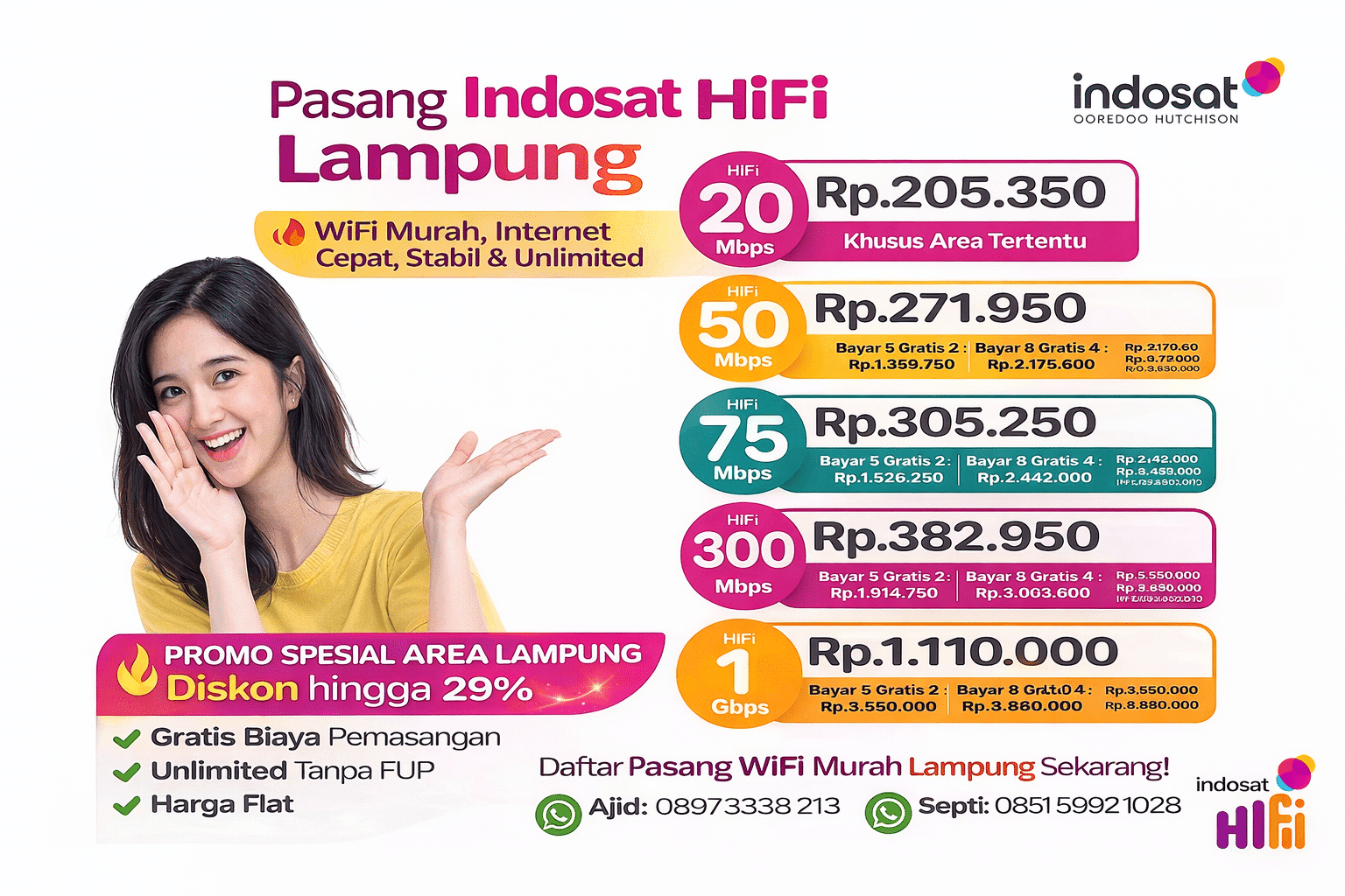 Indosat Hifi Lampung