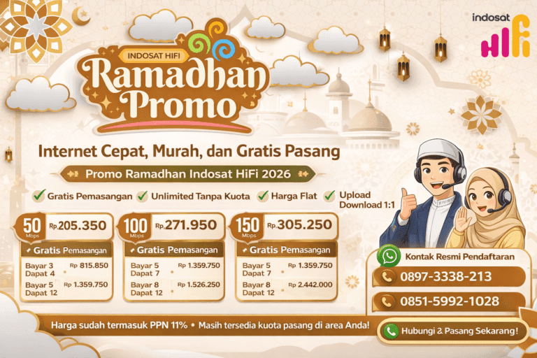 Promo Ramadhan Indosat HiFi 2026