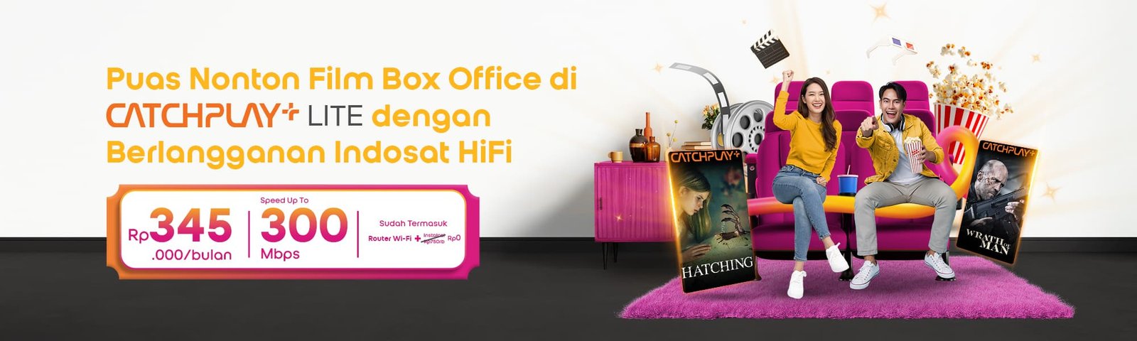 cath play indosat hifi