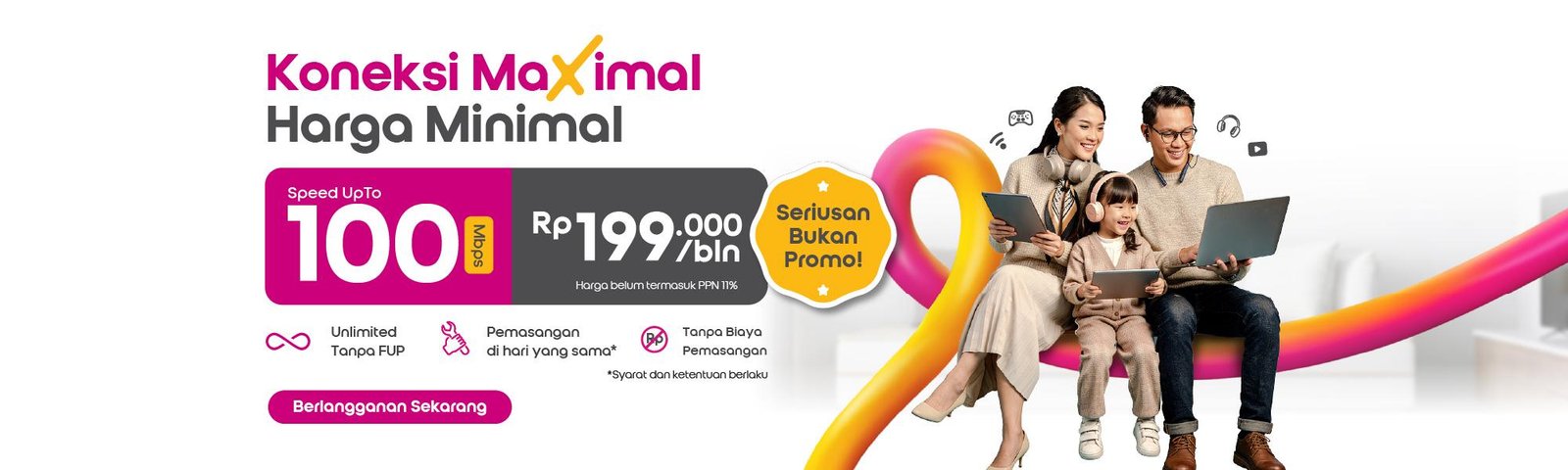 pasang indosat hifi